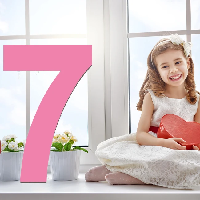 Laser Cut Custom Wooden Numbers Birthday Party Large Wood Letters Wooden Letters For Crafts DIY letters