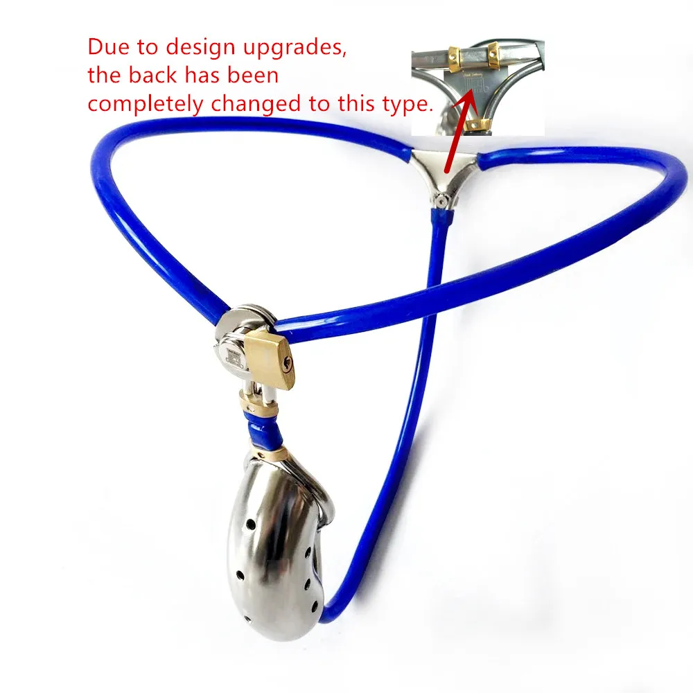 Black emperor new male invisible Stainless steel chastity belt penis lock light and comfortable preferential adult toys