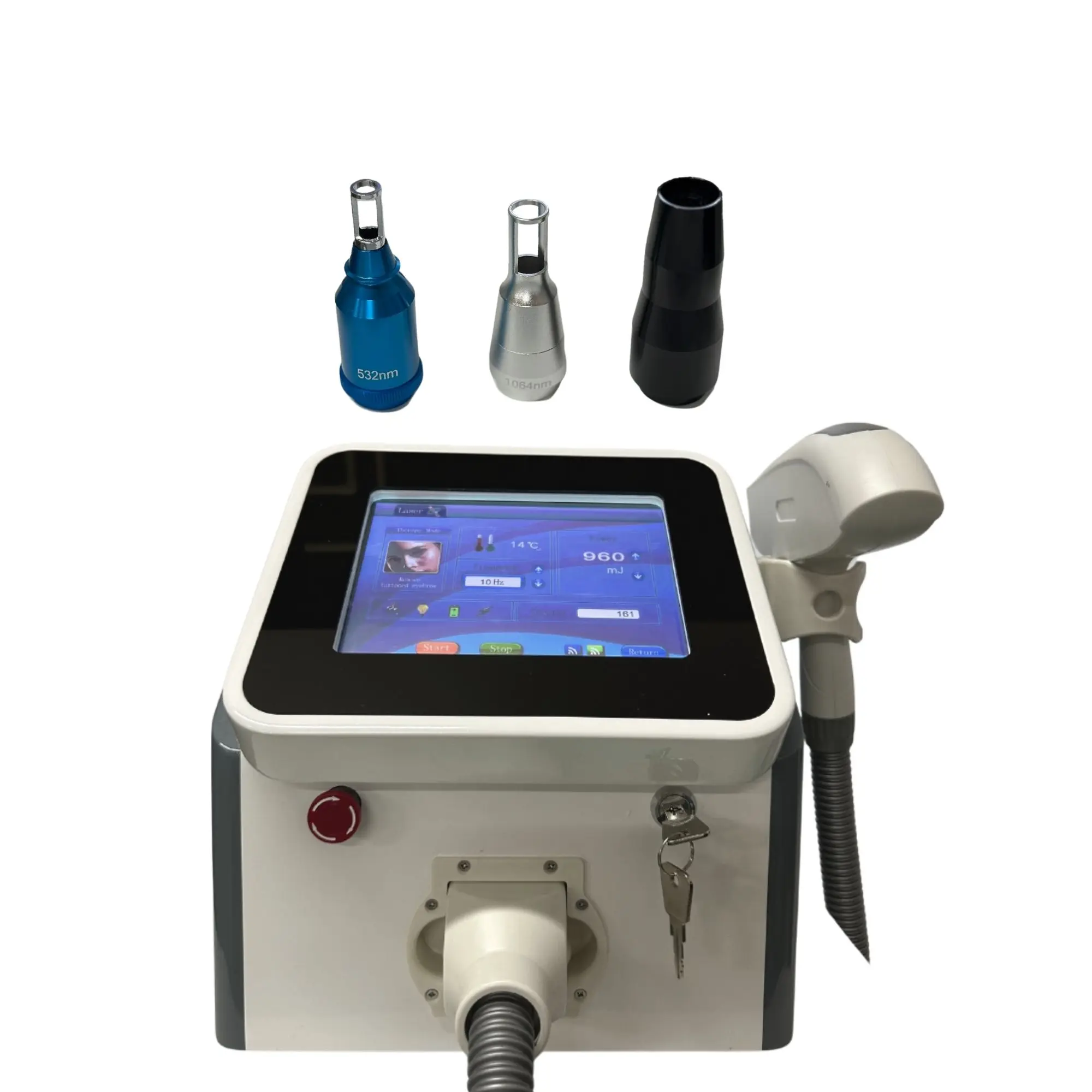 factory price q-switched nd yag laser tattoo removal beauty machine laser pigment removal carbon peel nd yag laser price