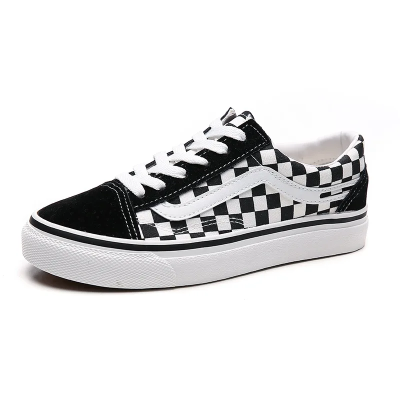 Wholesale ladies fashion sneakers for men Vulcanized Flat Canvas Shoes unisex