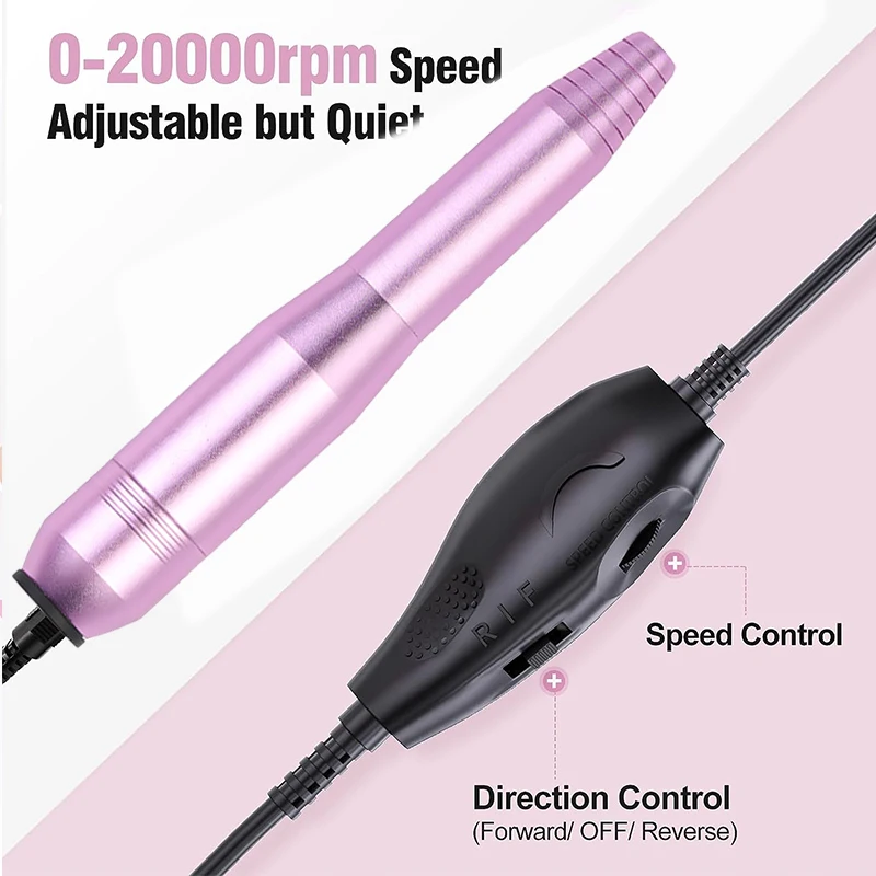 New 12v nail polish pen nail remover electromechanical grinding machine USB Portable E File