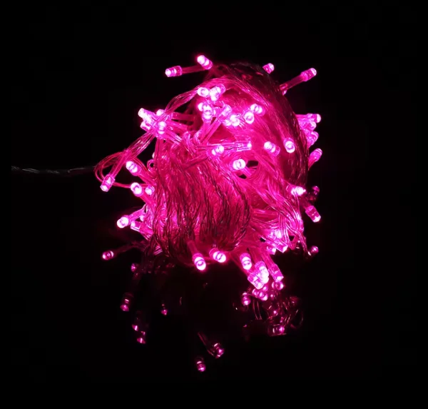 Curtain string lights