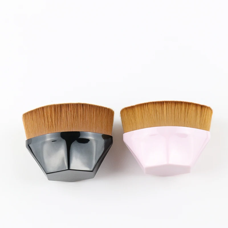 Hot Sale Flat Top Single Foundation Make Up Brush Powder Synthetic Cosmetic Brush No.55 Makeup Brush