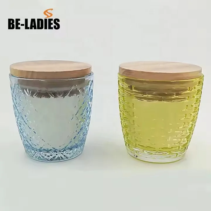 Factory Wholesale Supply Glass Jar Filling Scented Wax Candle for Sale