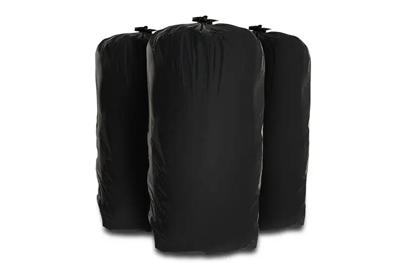 LDPE Black Silage Bags for Agriculture,Multi-use Farm Leaf Bag,Large Capacity Fertilizer Bag