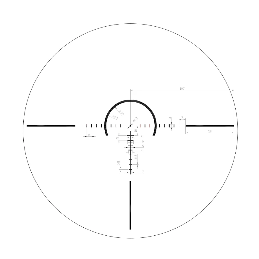 RITON X7 Tactix 1-8x28IR FFP Illumination Optics Zero Reset Hunting Sight 34mm LPVO First Focal Plane Scopes & Accessories