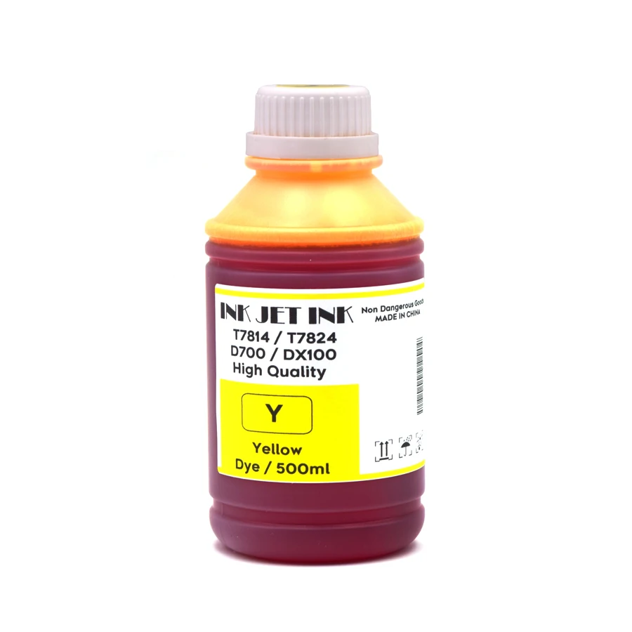 T7811-T7816 T7821-T7826 500ml D700 DX100 Inkjet Printer Dye Ink For Epson Surelab SL- D700 FUJI DX100 Printers