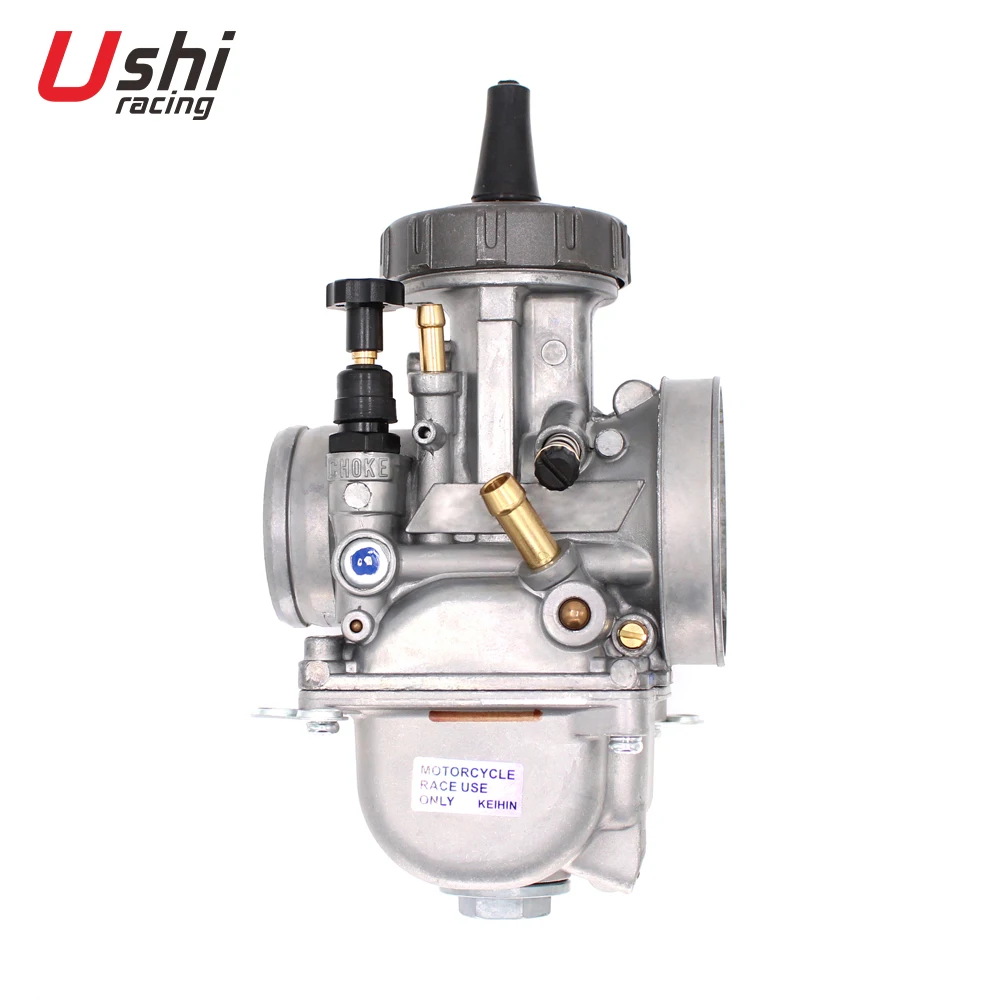 USHI Racing PWK High Power 33mm 34mm 35mm 36mm  40mm 42mm Racing PWK 38mm Motorcycle Carburetor For Keihin Honda Yamaha