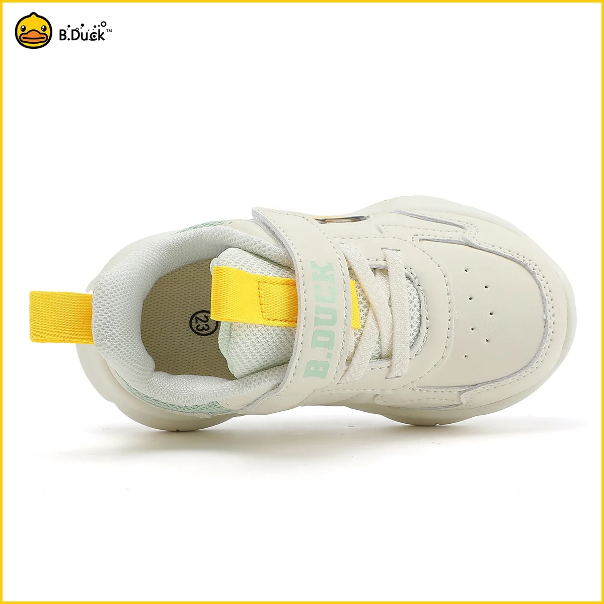B.Duck Baby Flat Sneakers Factory Direct Wholesale Durable Shoes with Cute Duck Pattern Fashion Design