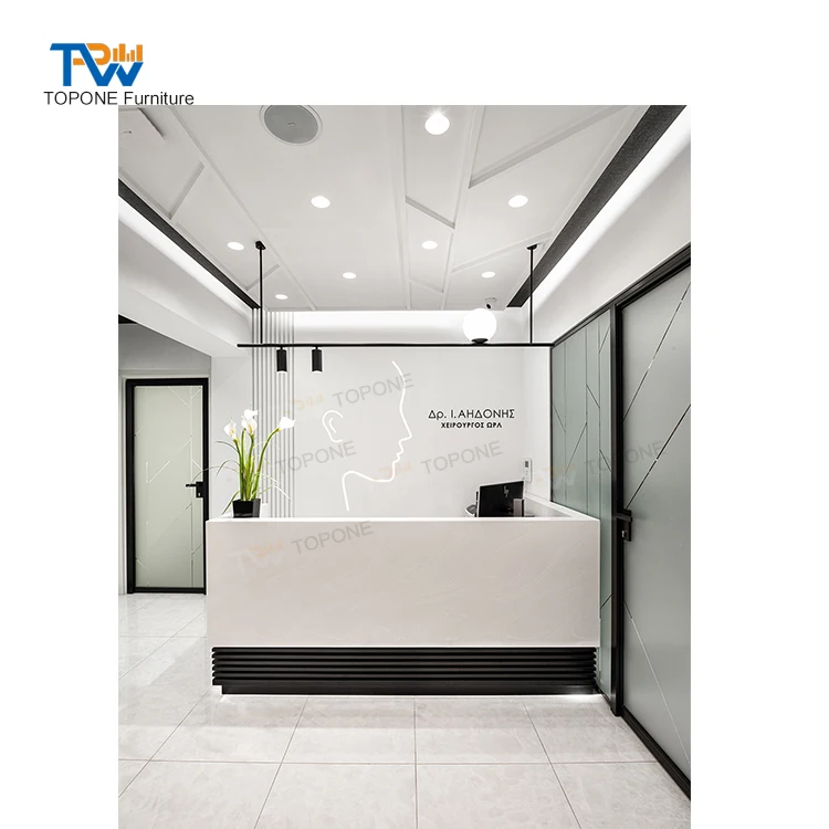 modern design dental clinic furniture dental reception desk design furniture for sale