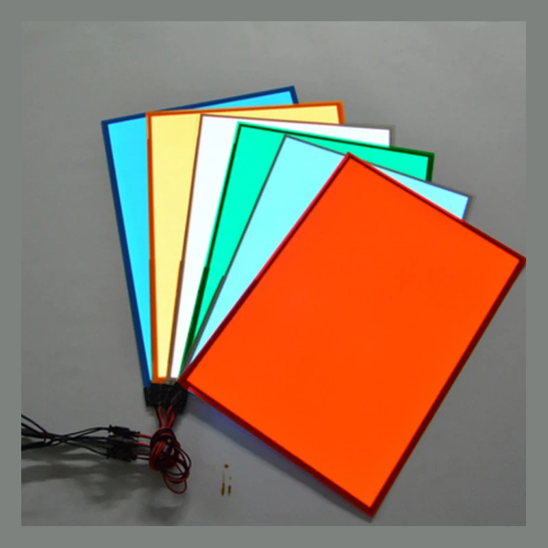 EL backlight sheet LED light panel Decorative Light panel Customizable ambient lighting Factory direct price