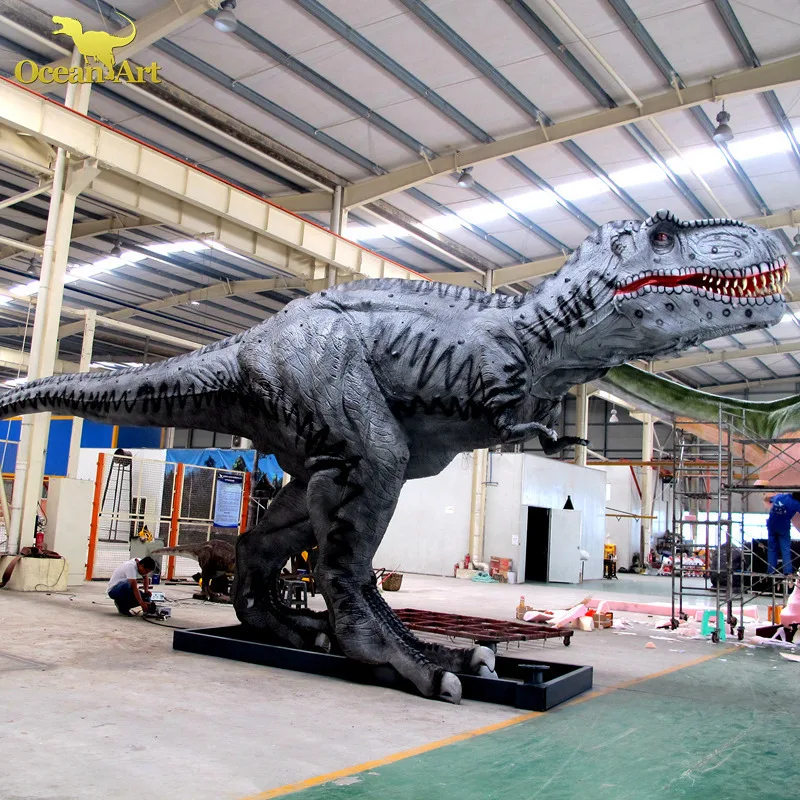 amusement life size dinosaur animatronic dino park robotic dinosaur for sale