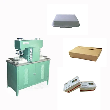 paper food box package  making machine