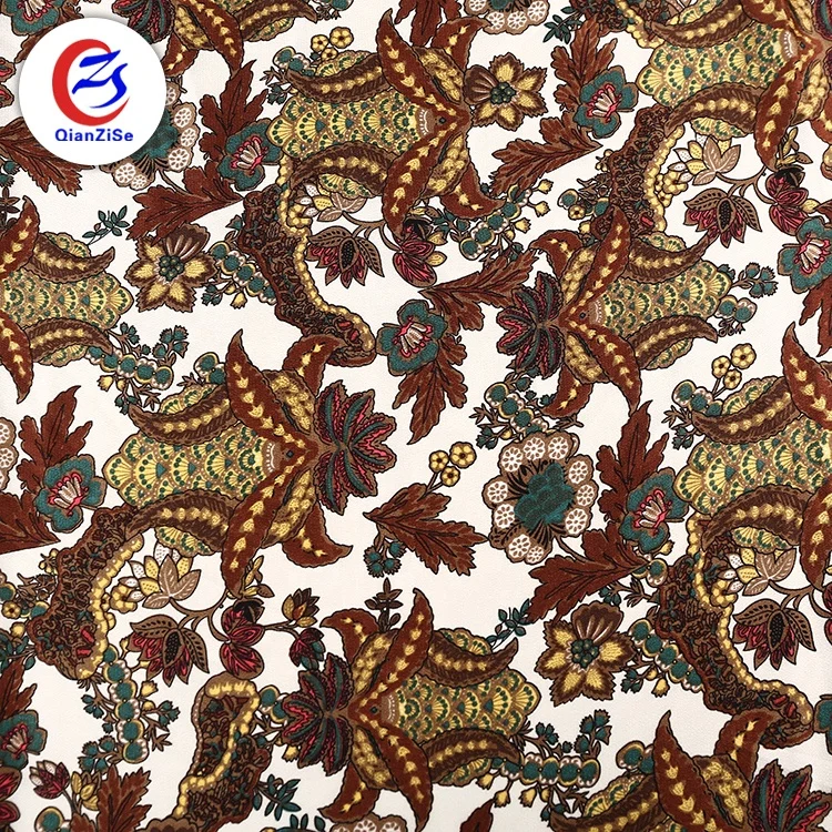 Мягкое и гладкое Тканое платье с принтом пейсли из пузырчатой ткани, атласная ткань из полиэстера