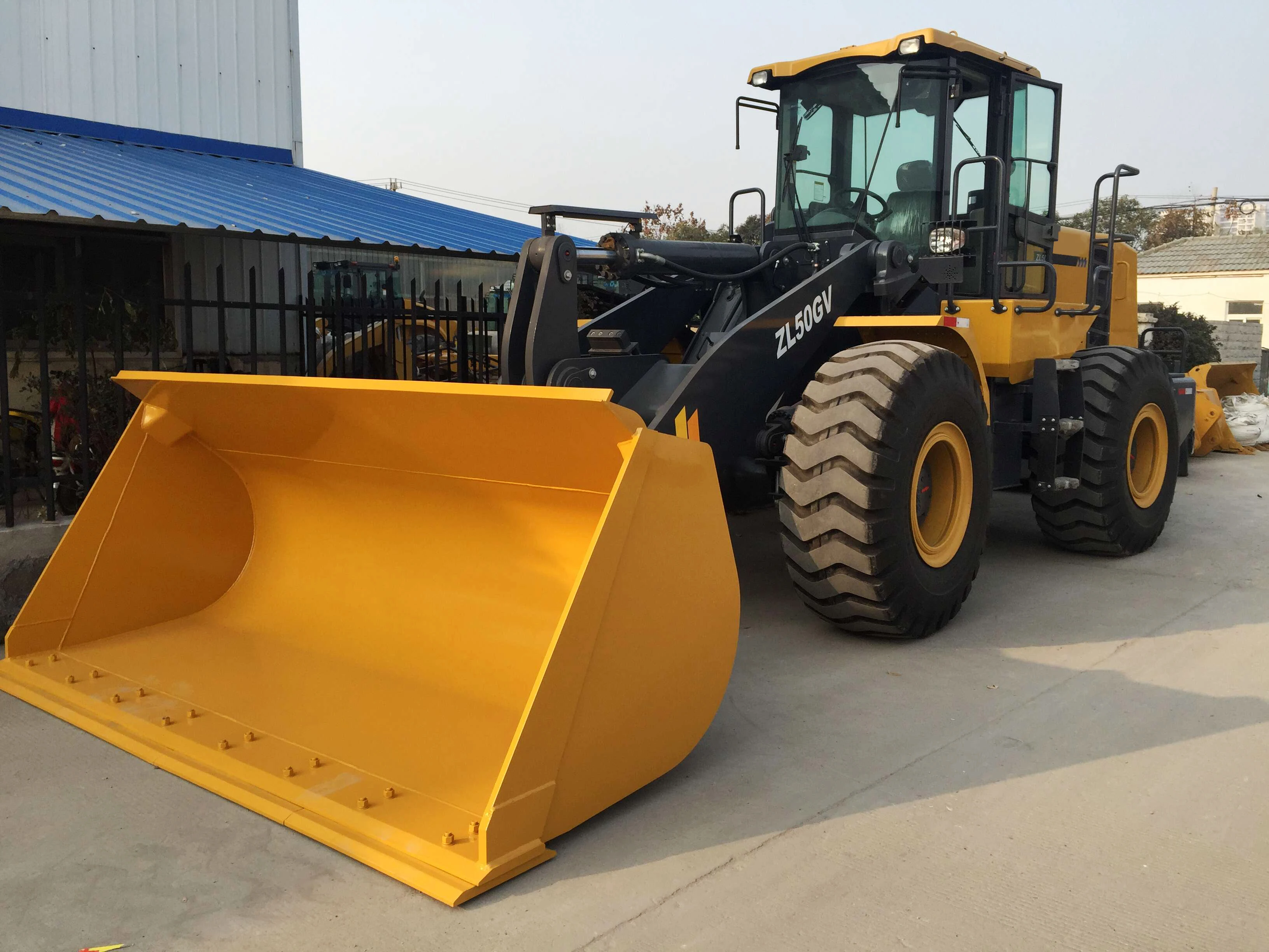 Chinese Top Brand Zl50g Zl50gn Zl50gv 5 Ton Mini Wheel Loader With Attachments Sale With Factory Price