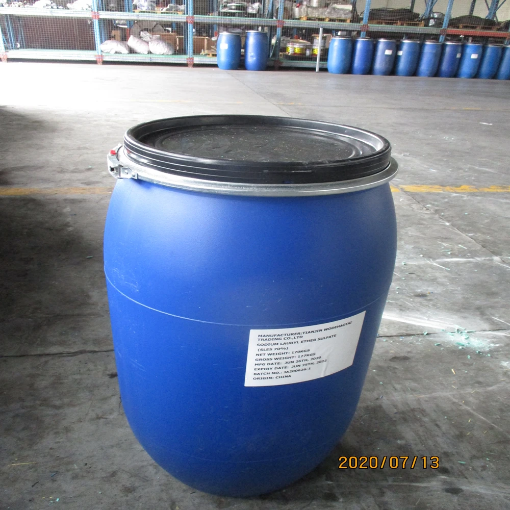 sles N70 sodium lauryl ether sulfate  SLES 70% sodium lauryl ether sulfate 70%