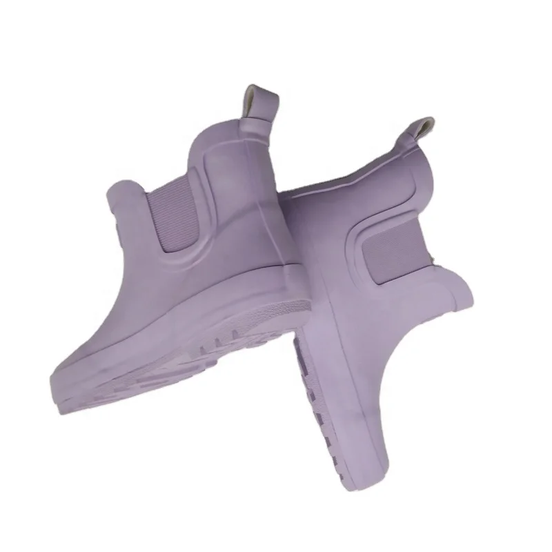 Designer Rain Boots Custom Logo Rubber Rain Boots Safety Skid Non-slip Kids Rainboots