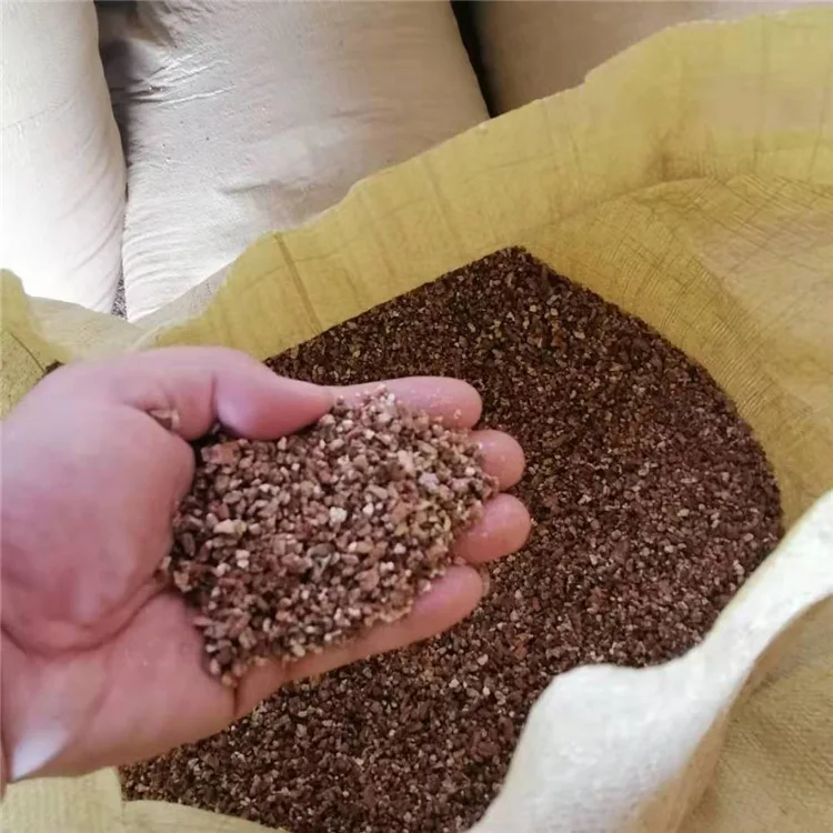 Hot Sale Expanded Vermiculite Perlite 20-40mesh Vermiculite Powder for Nursery Substrate Gardening Planting