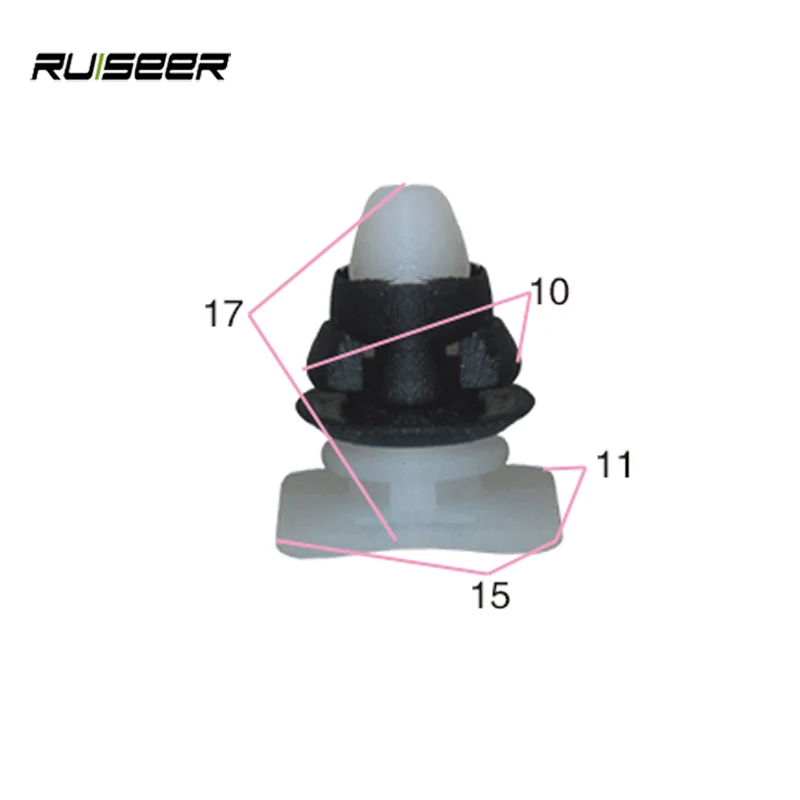 Fastener Clips Plastic Cars Seal Floor Strip Attachment Plastic Clips Automotive