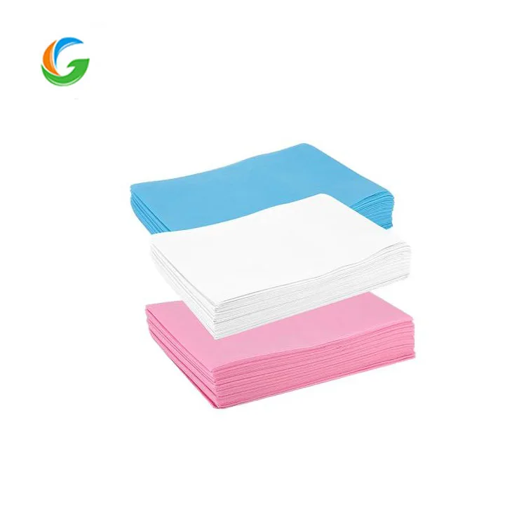 Golden Cheap Waterproof Spa Face Hole Bed Paper Sheets Non-Woven Fabric Fitted Disposable Massage Table Sheet Bed Cover