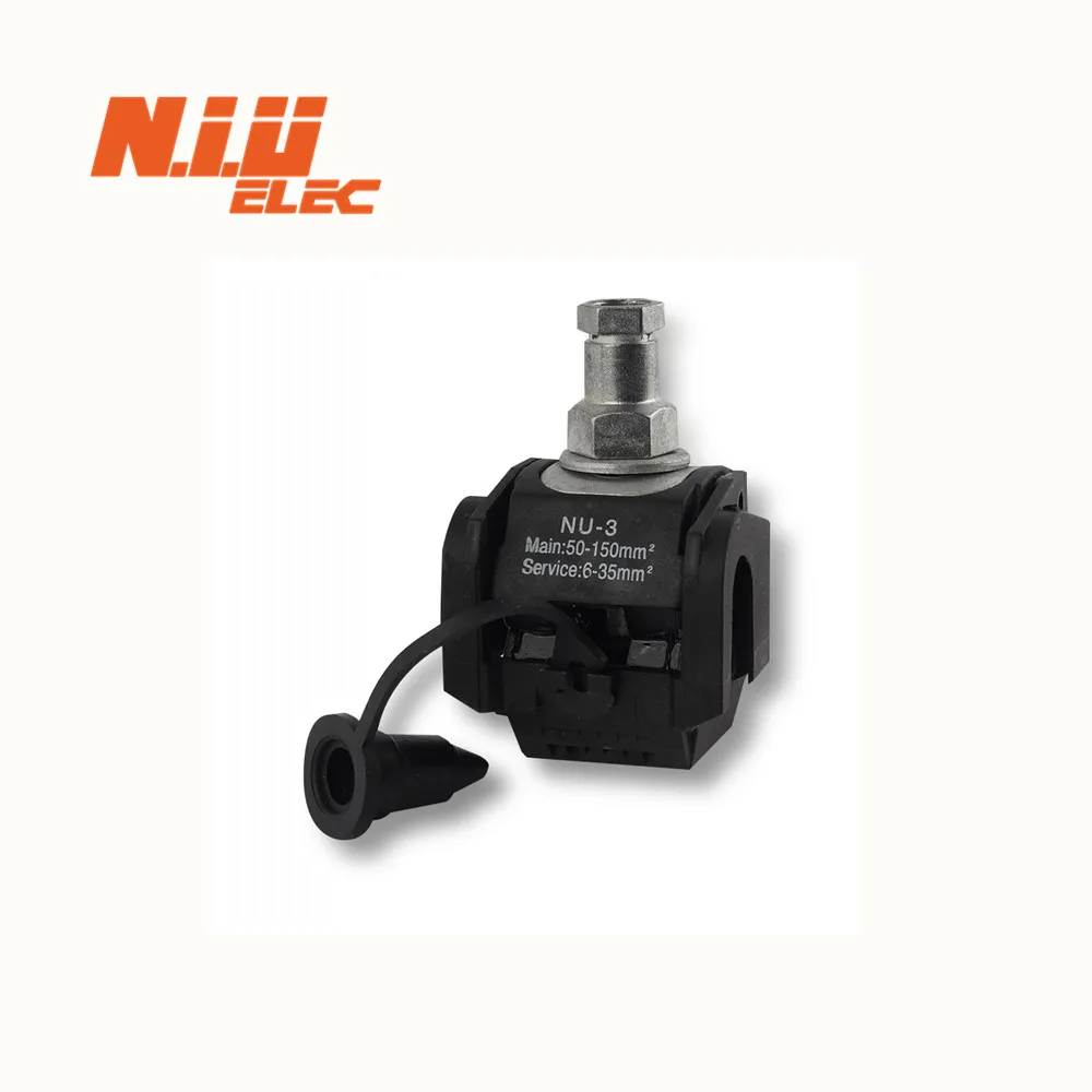 NU series electrical connector/cable connector/insulator piercing connector