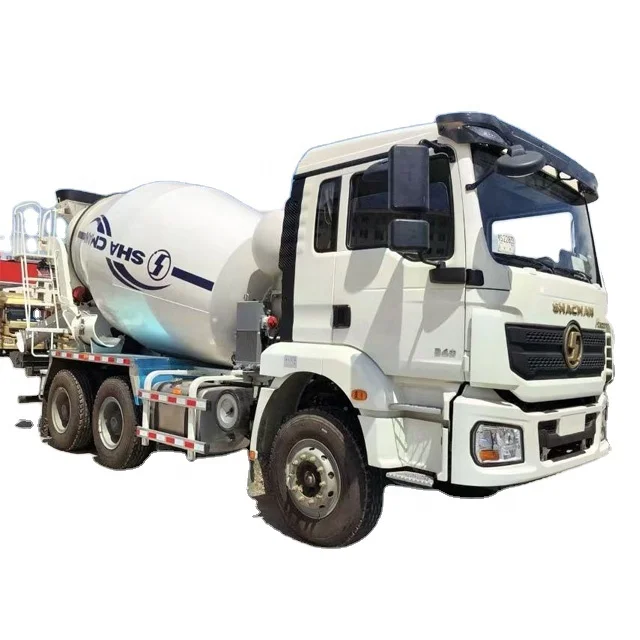 shacman cement truck mixer 10cbm f3000 340hp 12 wheels