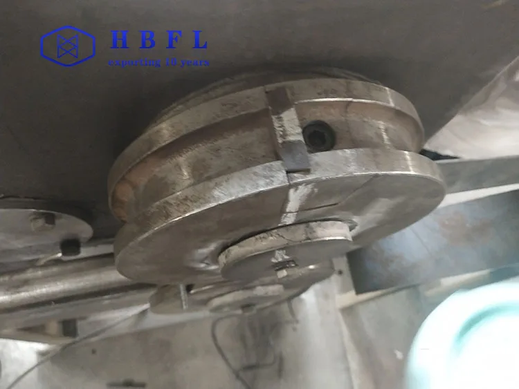 HBFL  fully automatic cold rolled ribbed steel wire production line