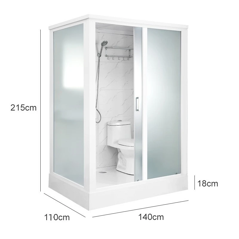 Integrated Bathroom Pod Prefab Bathroom Pod One Piece Shower Stall Integrated Shower Room Unit Modular Bathroom Pod