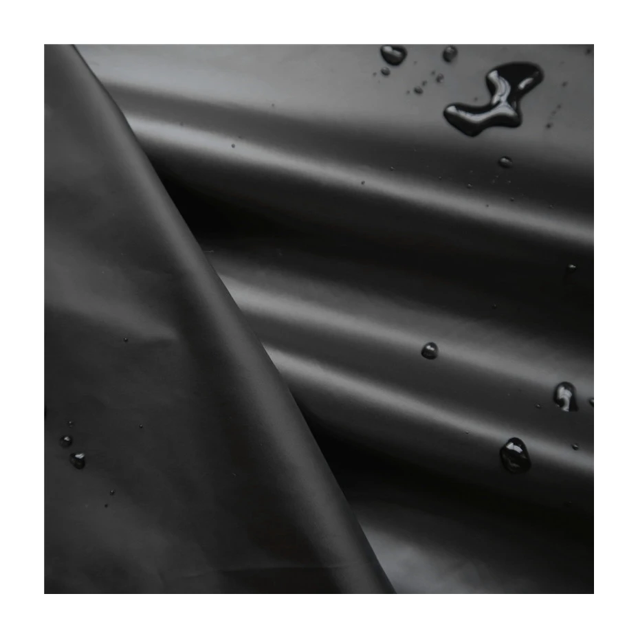 Super Shiny Lacquered Nylon Taffeta Fabric 40D Cire Waterproof Downproof PA66 Material Woven for Garments