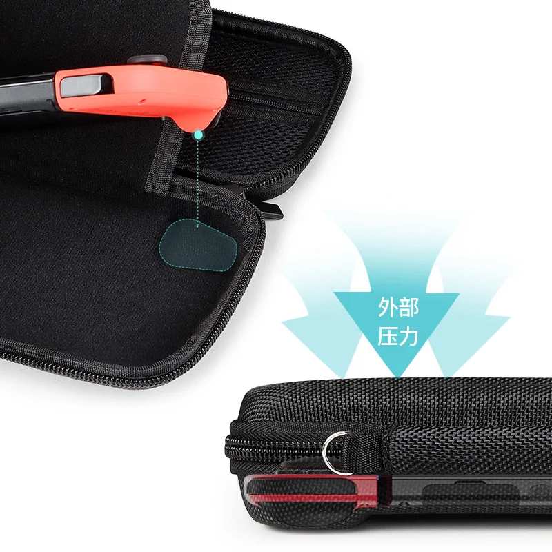 Anti-falling EVA Shell Case For Nintendo Switch Game Console Bags Double Layer Game Card Accessory Storage Box