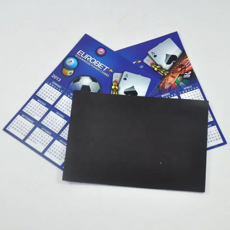 New arrived cheap price high quality paper magnet calendar fridge magnet