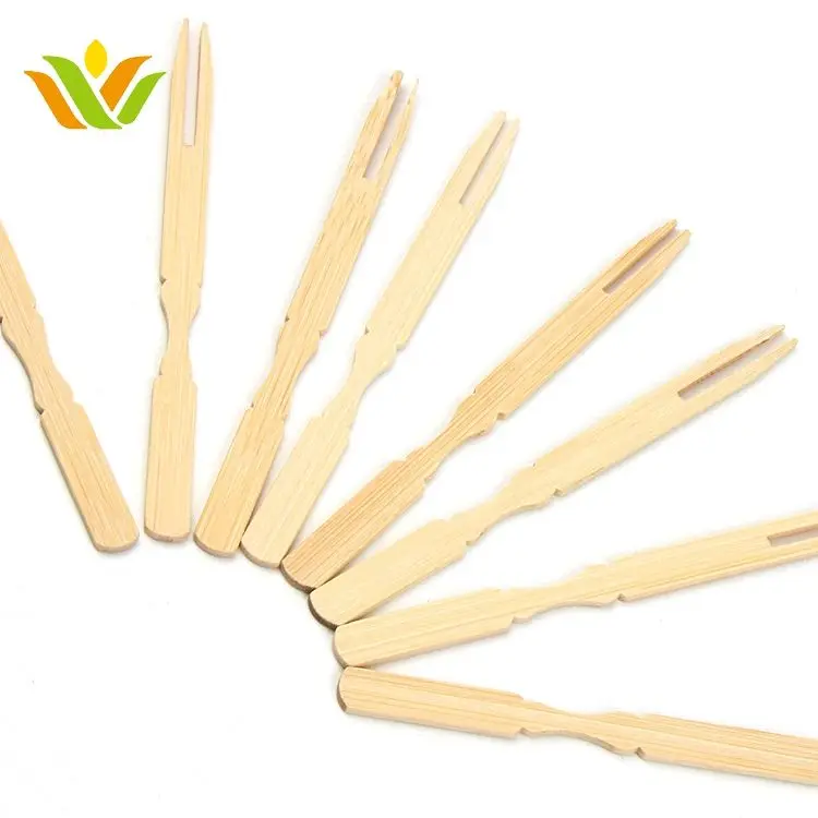 Wholesale Bamboo Fruit Skewer/stick/picks,disposable Fruit Pick Skewer Stick Fork