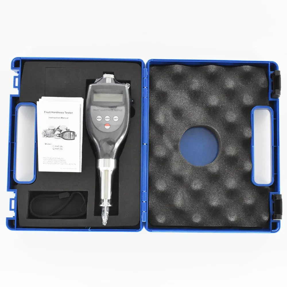 FHT-15 Fruit Hardness Tester handheld compact penetrometer Pear Nectarine Kiwi Hardness Gauge