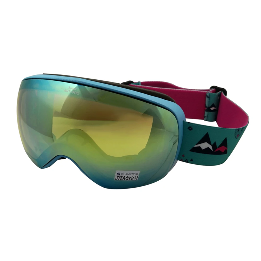 Outdoor Sports Anti-fog Snowboard Goggles Windproof Safety Glasses Adults Winter Snow Goggles