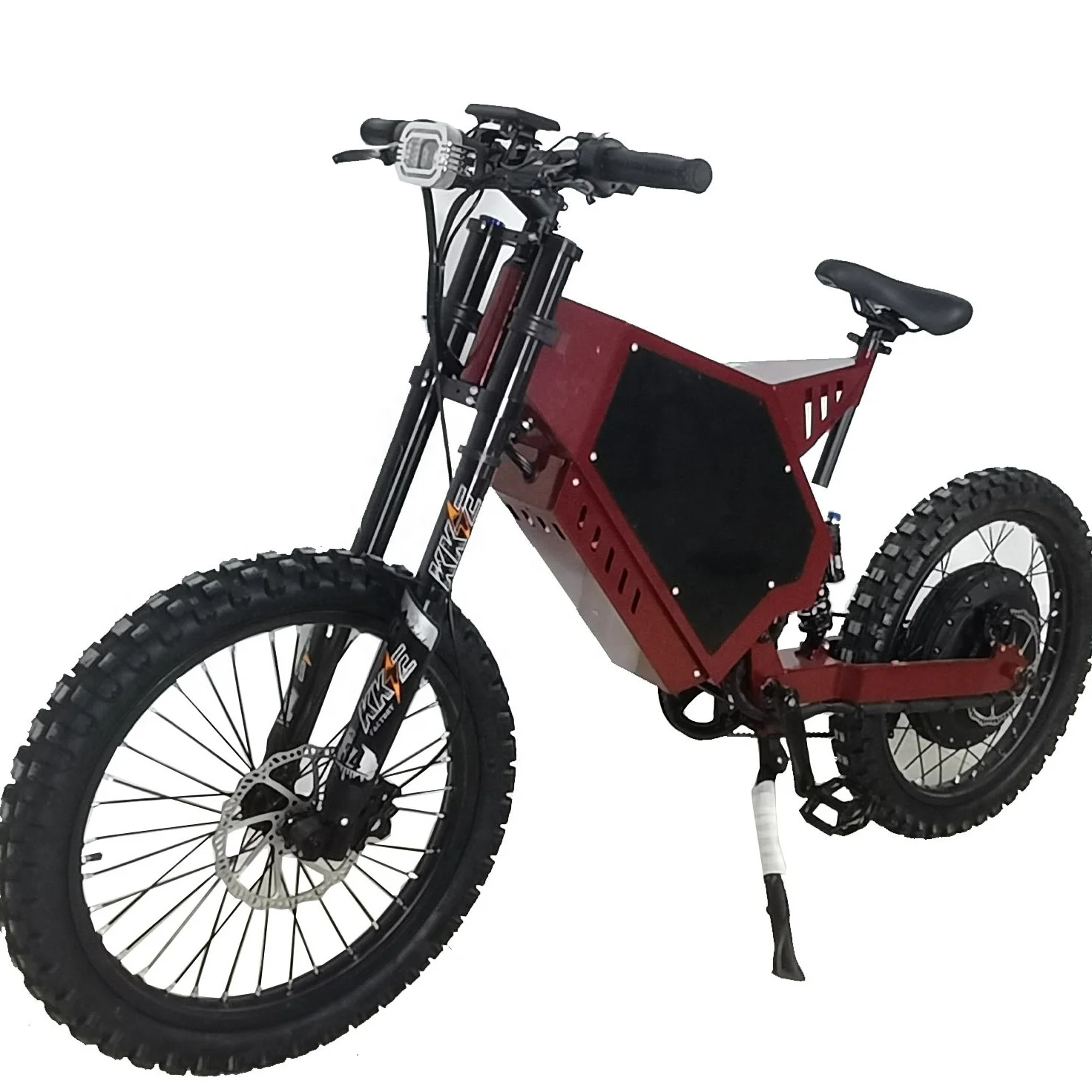 High Speed 72v Electric Bicycle Stealth Bomber Electric Bike with Hydraulic Brake