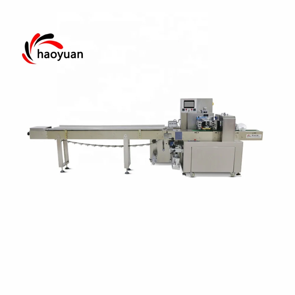 KD-260up Sweet biscuit sachima Packing Machine Plastic Bag Caramel Treats Packaging Machine Price fudge Flow pack