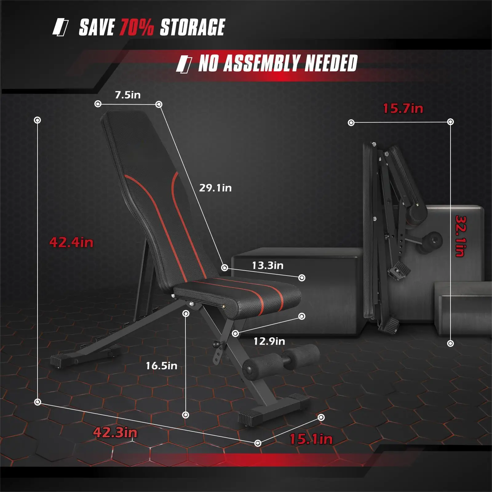 factory Price weight bench Gym Fitness Equipment dumbbell bench  home fitness