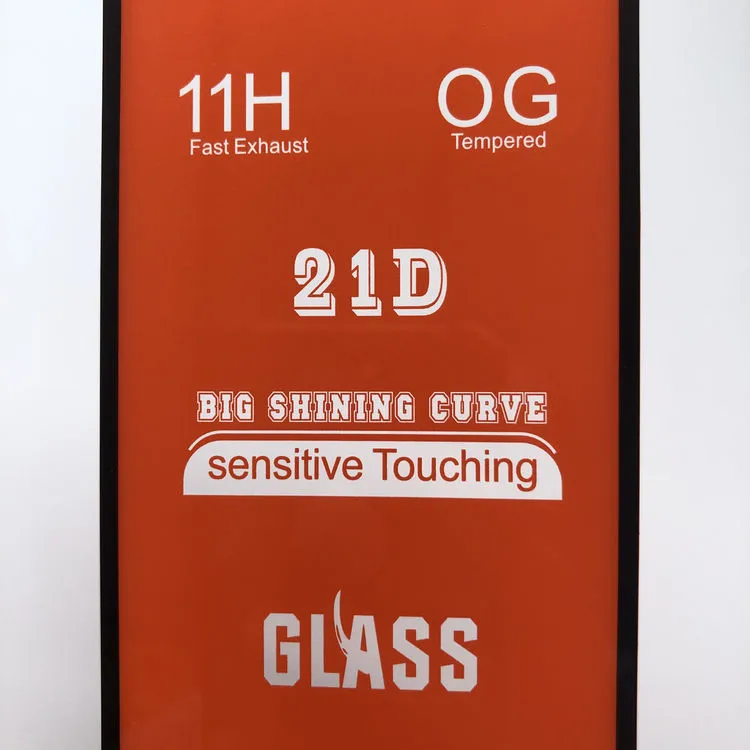  Для Infinix S5 HOT7 Pro 11H 21D полное клеевое стекло закаленное защитное для 11 Max стеклянная пленка в розничной