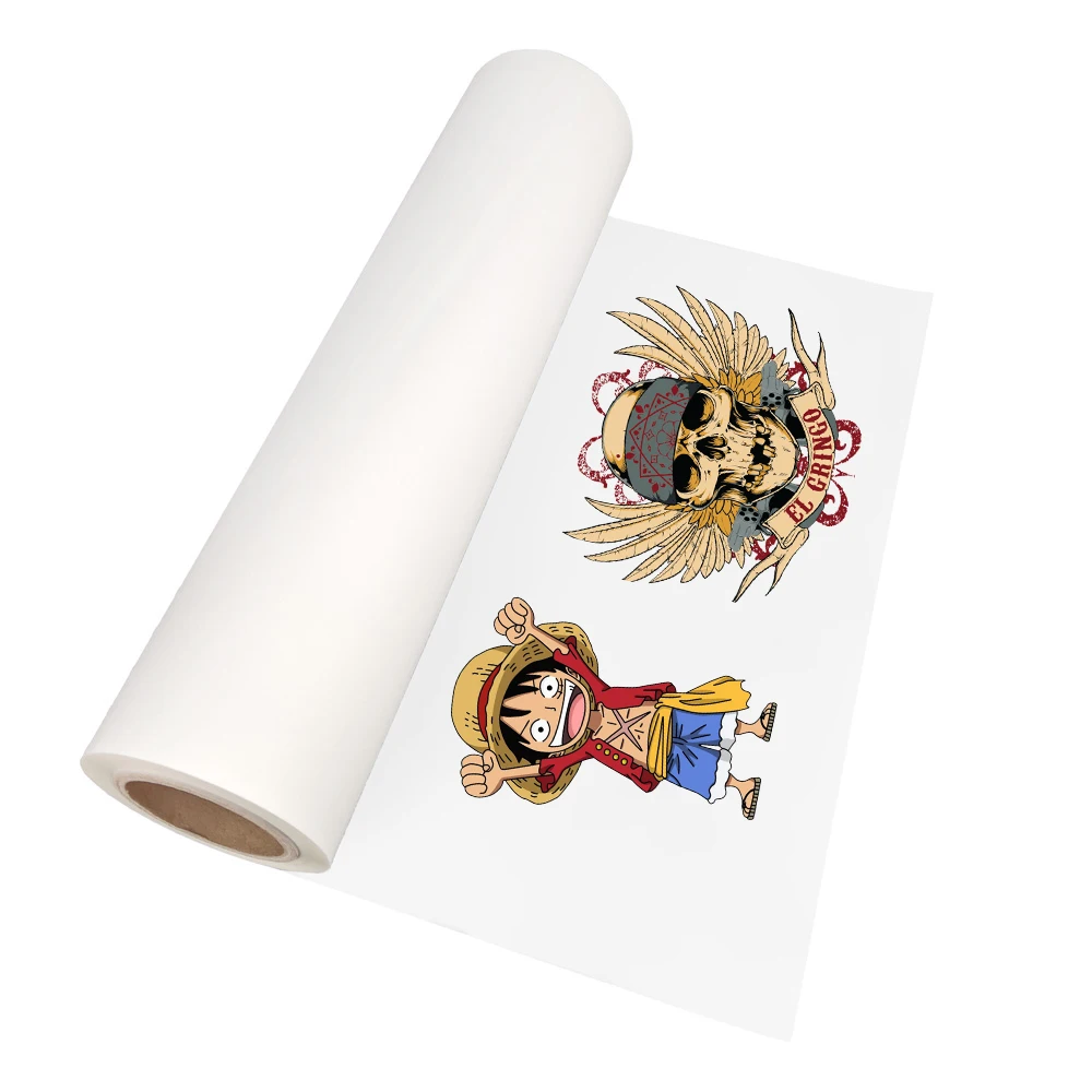 Manufacturers roll 60cm matte hot and cold peel inkjet printer printing heat transfer dtf pet film