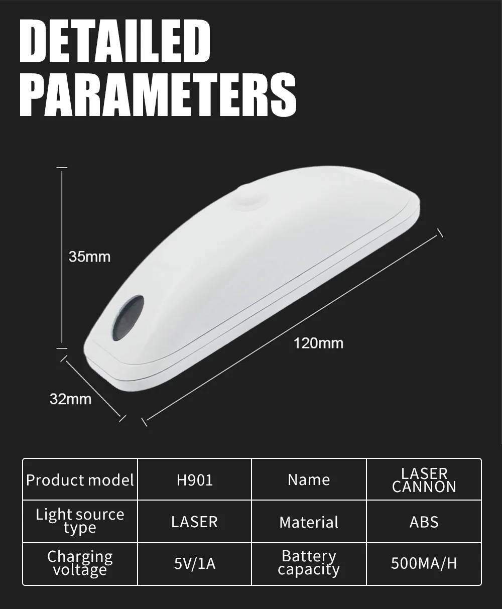 Factory Direct Vehicle Laser Light Car Accessories Automotive Laser Warning Lamp  Auto Parts