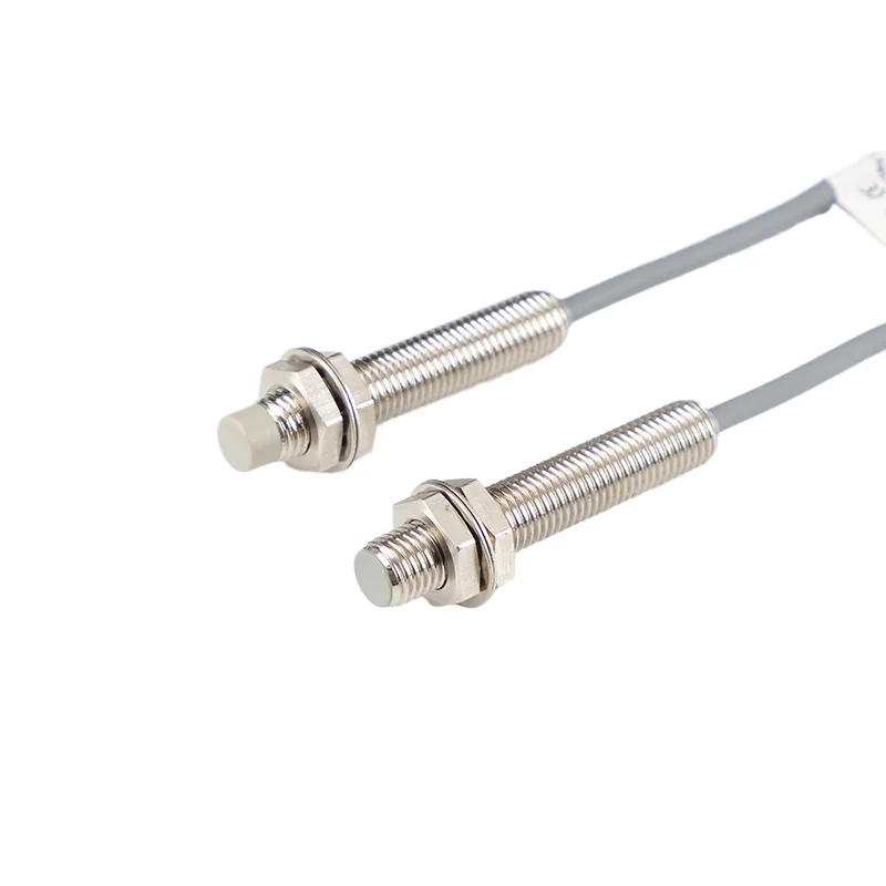 JIMOU 10-30V DC 2 wire proximity switch inductive sensor high quality accuracy M8 inductive proximity sensor