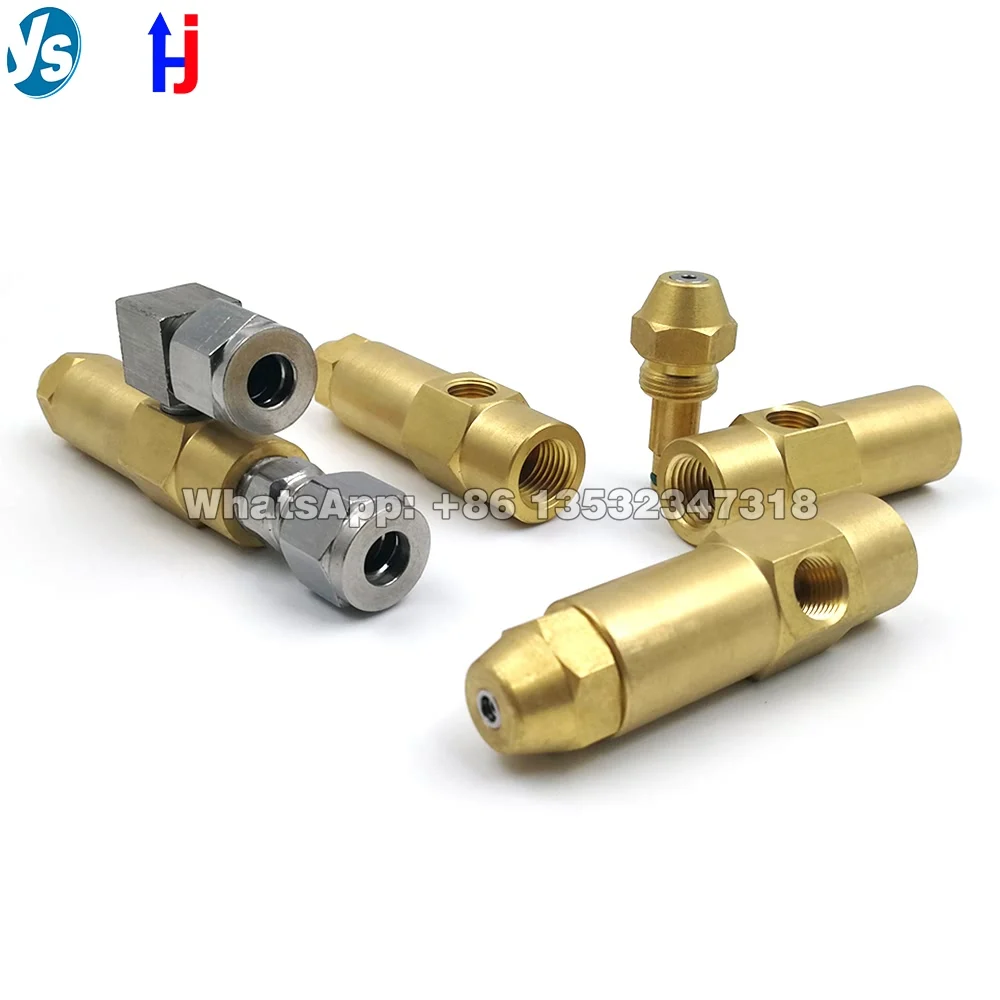 
YS Fuel Mist Burner Nozzle,Siphon Type Air Atomizing Oil Nozzle,Gas Oil Burner And Waste Oil Burner 