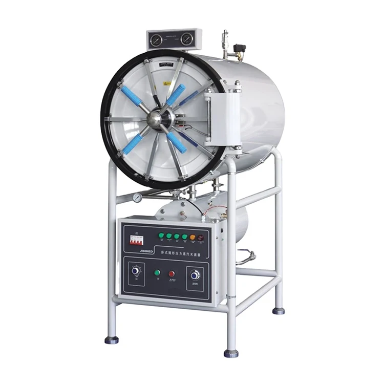 150L 200L 280L 400L 500L Lab Mushroom Food Use Horizontal Cylindrical Pressure Steam Sterilizer Autoclave Machine