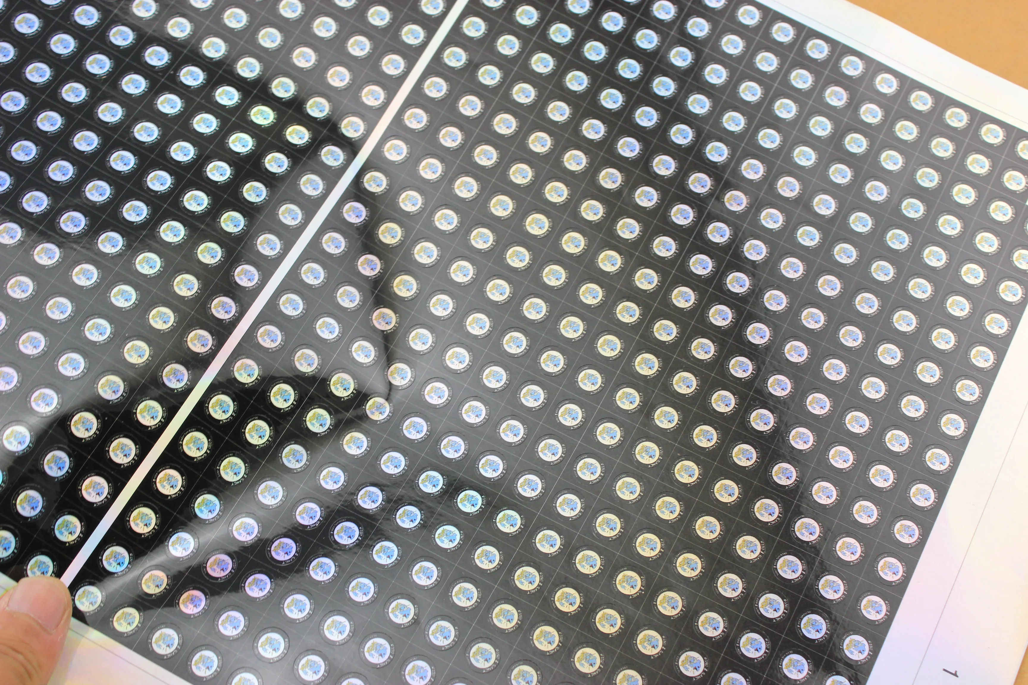 OEM/ODM Free design custom printing with holographic logo Gen Pharma labs steroid 10ml vial box label and vial paper sticker