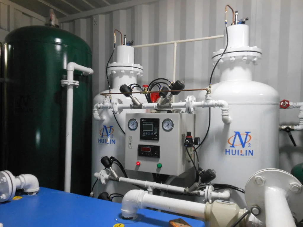 high purity PSA nitrogen gas generator 99~99.9995% nitrogen gas plant