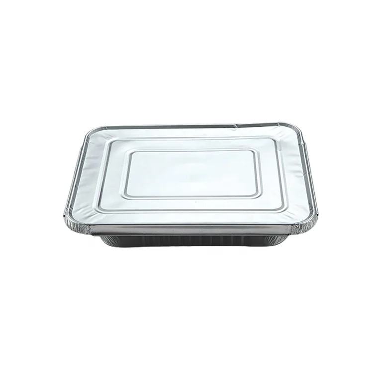 Pans Aluminum Packaging Small Size Rectangle Foil Container  Restaurant Foil Container