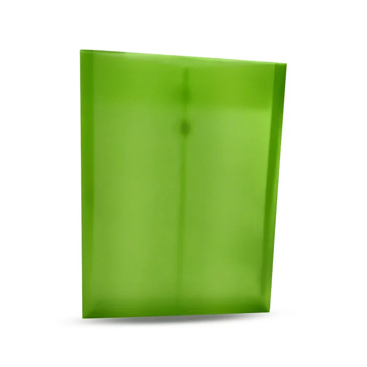 A4 Clear Plastic Paper File Bags Document Folder with String Tie Closure Envelope Case Storage Pouch for Office Supplies