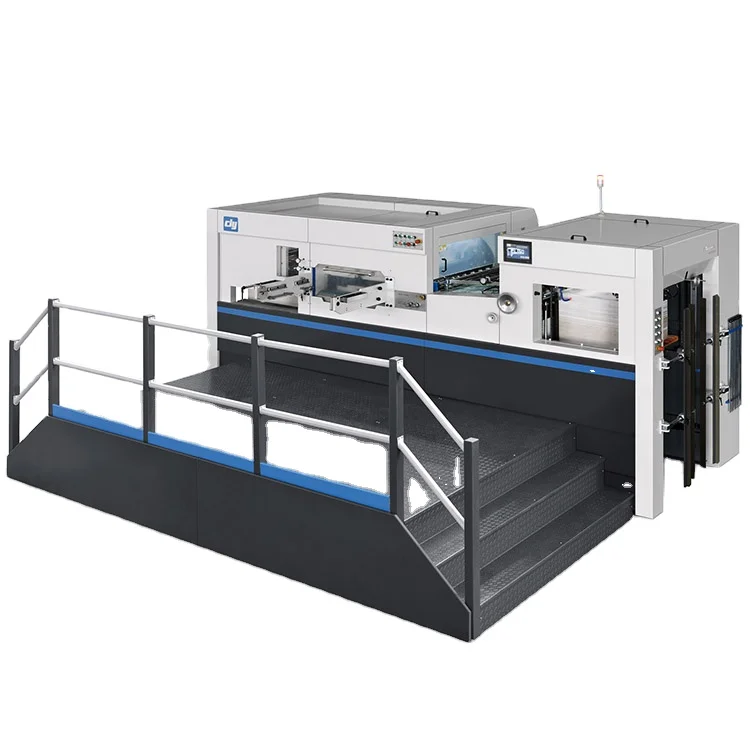 [MHK-1050] Full Auto  Flatbed Die Cutter Die Cut Paper Board Boxes Press Machine