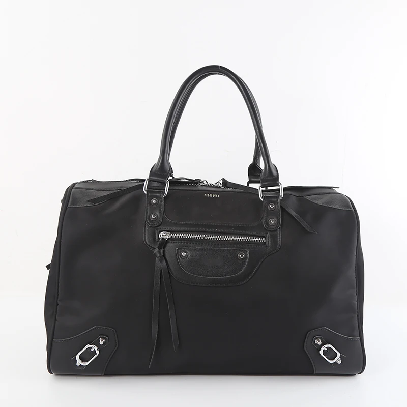 Comfortable classic travel storage bag nylon duffle handbag