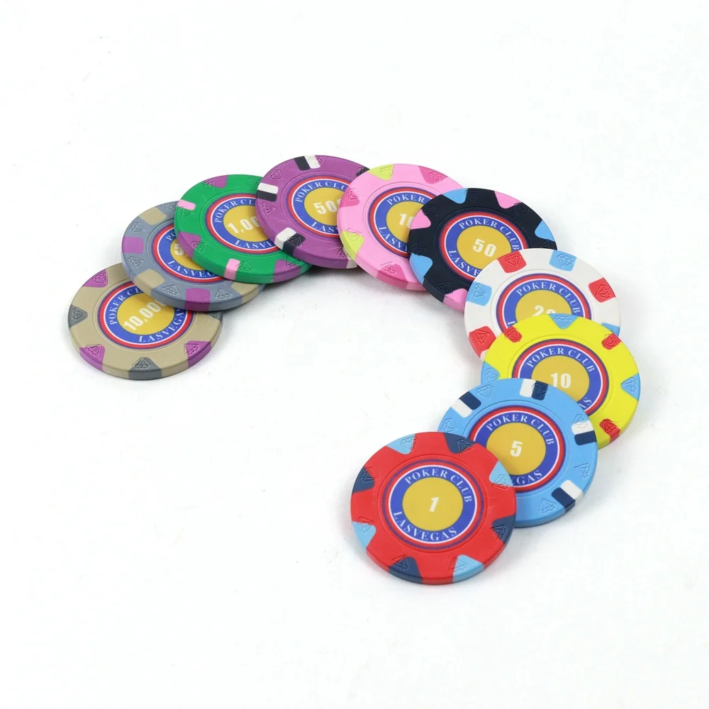 Керамическая фишка для покера wsop 10 г 39 мм